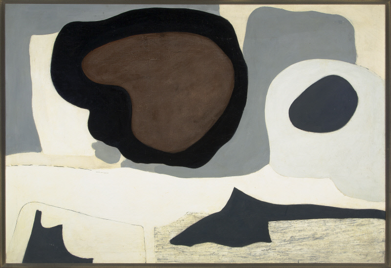 Painting by Agnes Martin