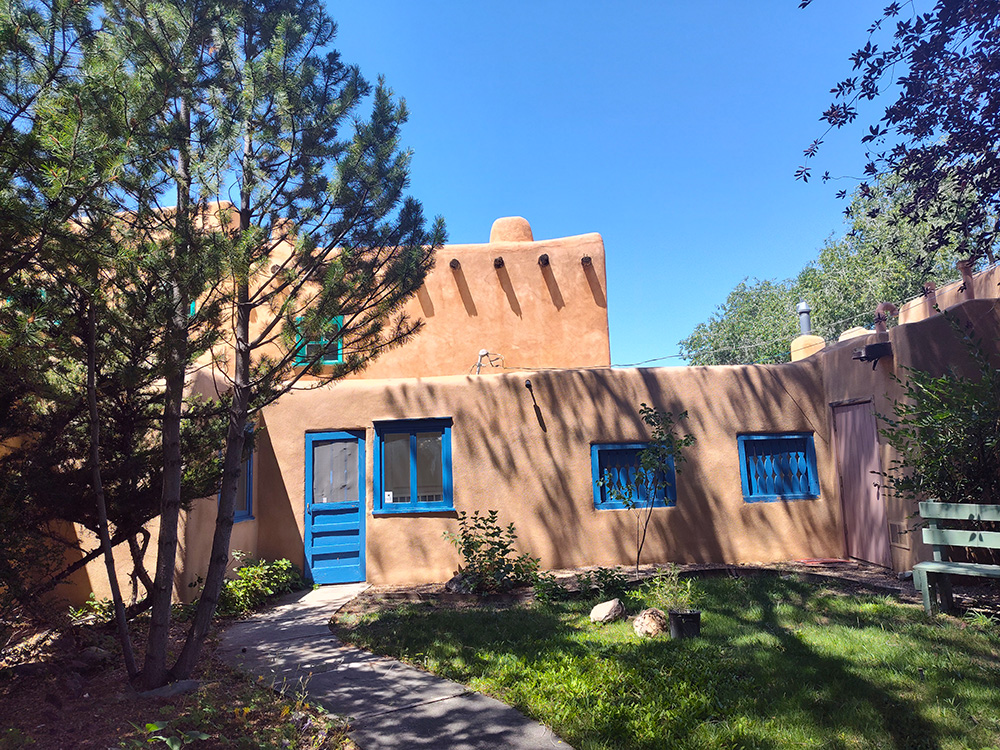exterior view of Harwood Museum of Art