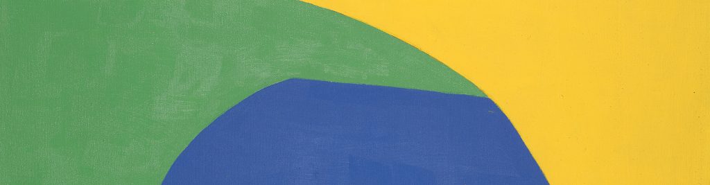 Beatrice Mandelman, Sun Series B-2, ,1970, acrylic on canvas. Gift of the Mandelman-Ribak Foundation. Collection of Harwood Museum of Art. 