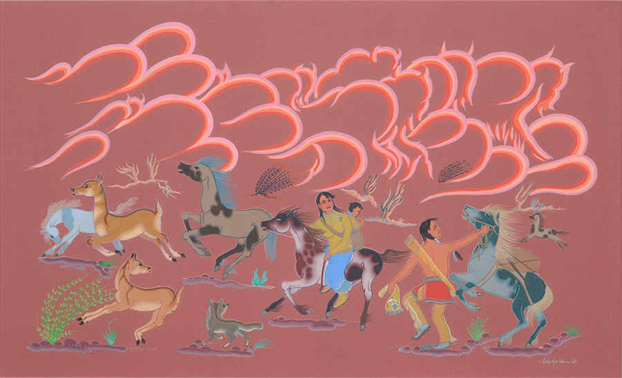 prairie-fire artwork by eva mirabal